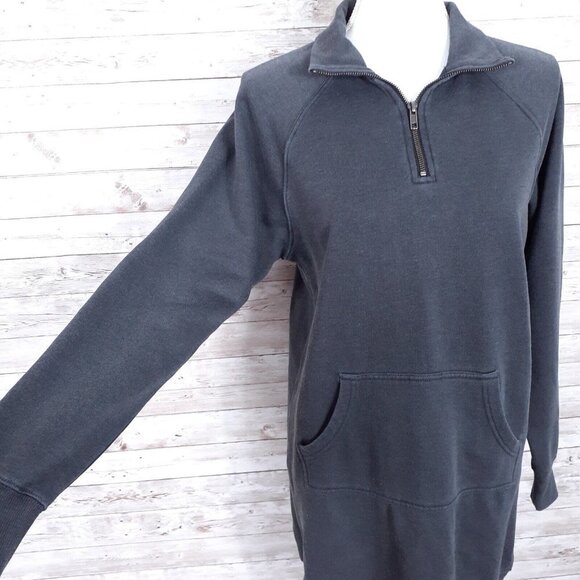 BP Womens Sweatshirt Dress XS Gray 628 - Picture 2 of 5
